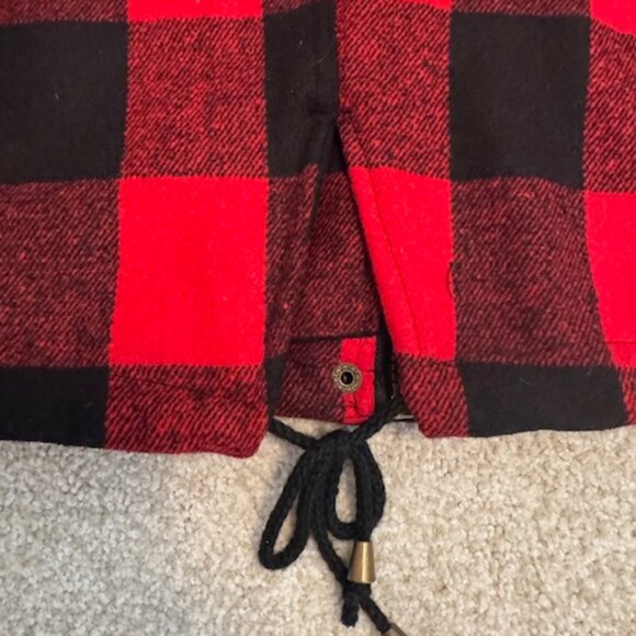 Rue 21 Buffalo Plaid Anorak Jacket - Women's Medium - Picture 7 of 15